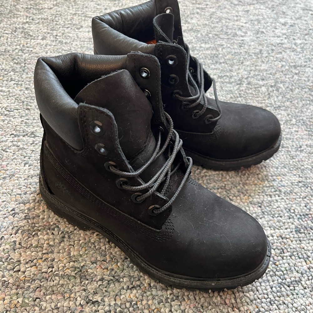 Timberland Premium 6 Inch Waterproof Boot (Black)